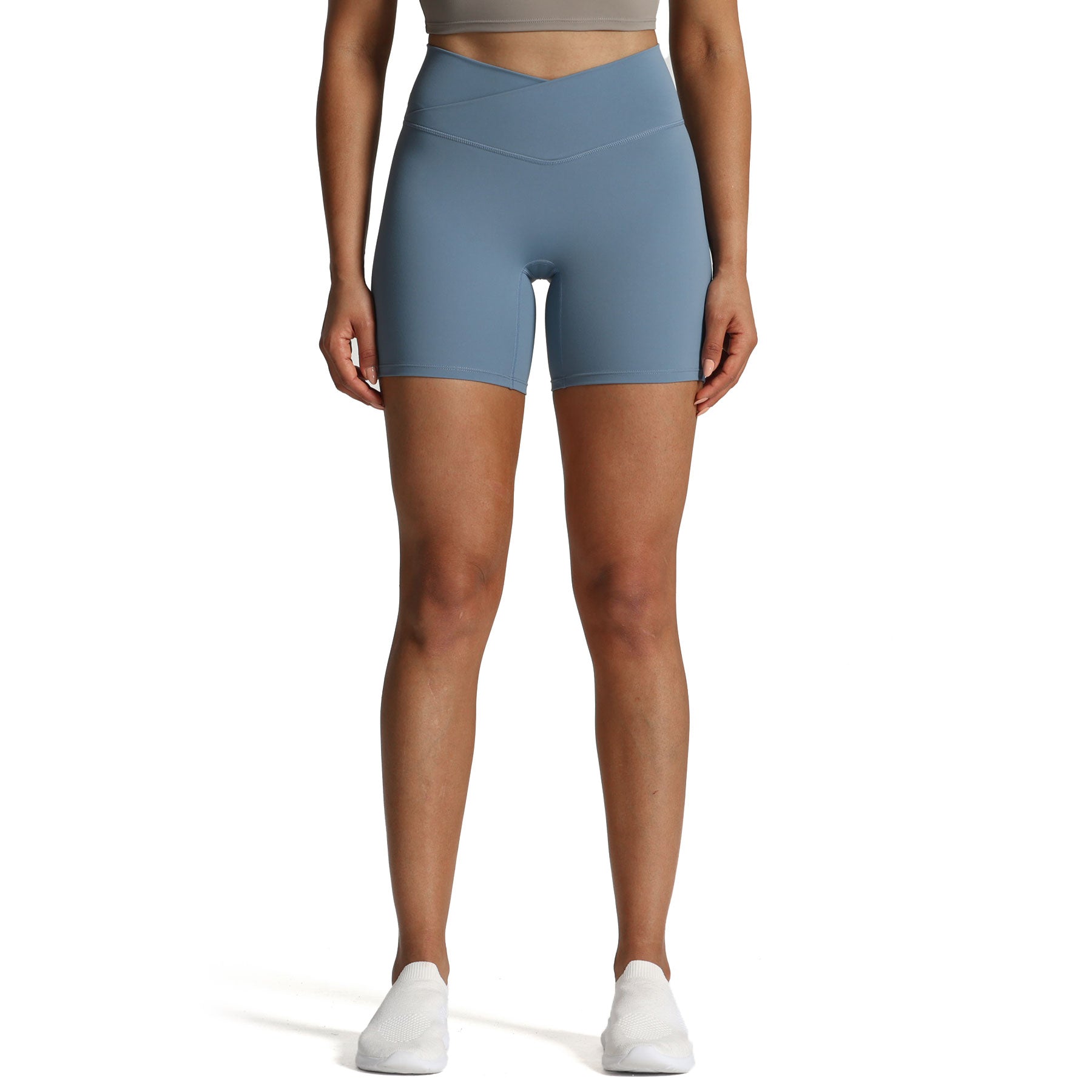 Aoxjox Trinity Cross-Waist Shorts