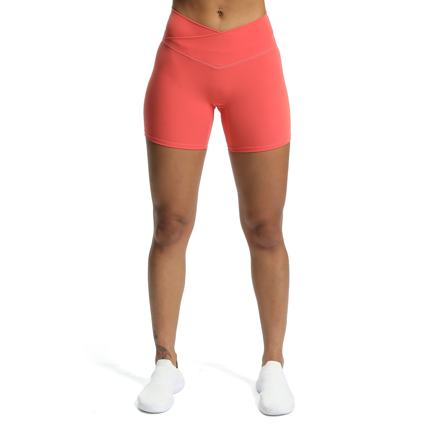 Aoxjox Trinity Cross-Waist Shorts