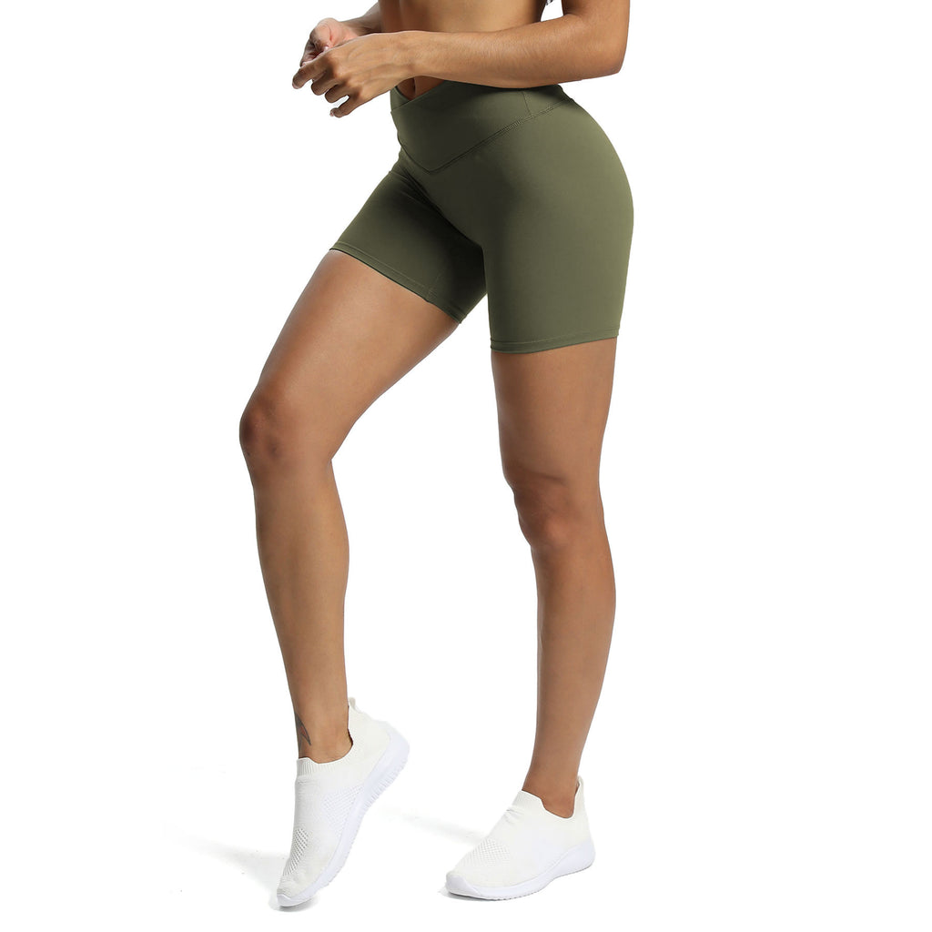 Aoxjox Trinity Cross-Waist Shorts