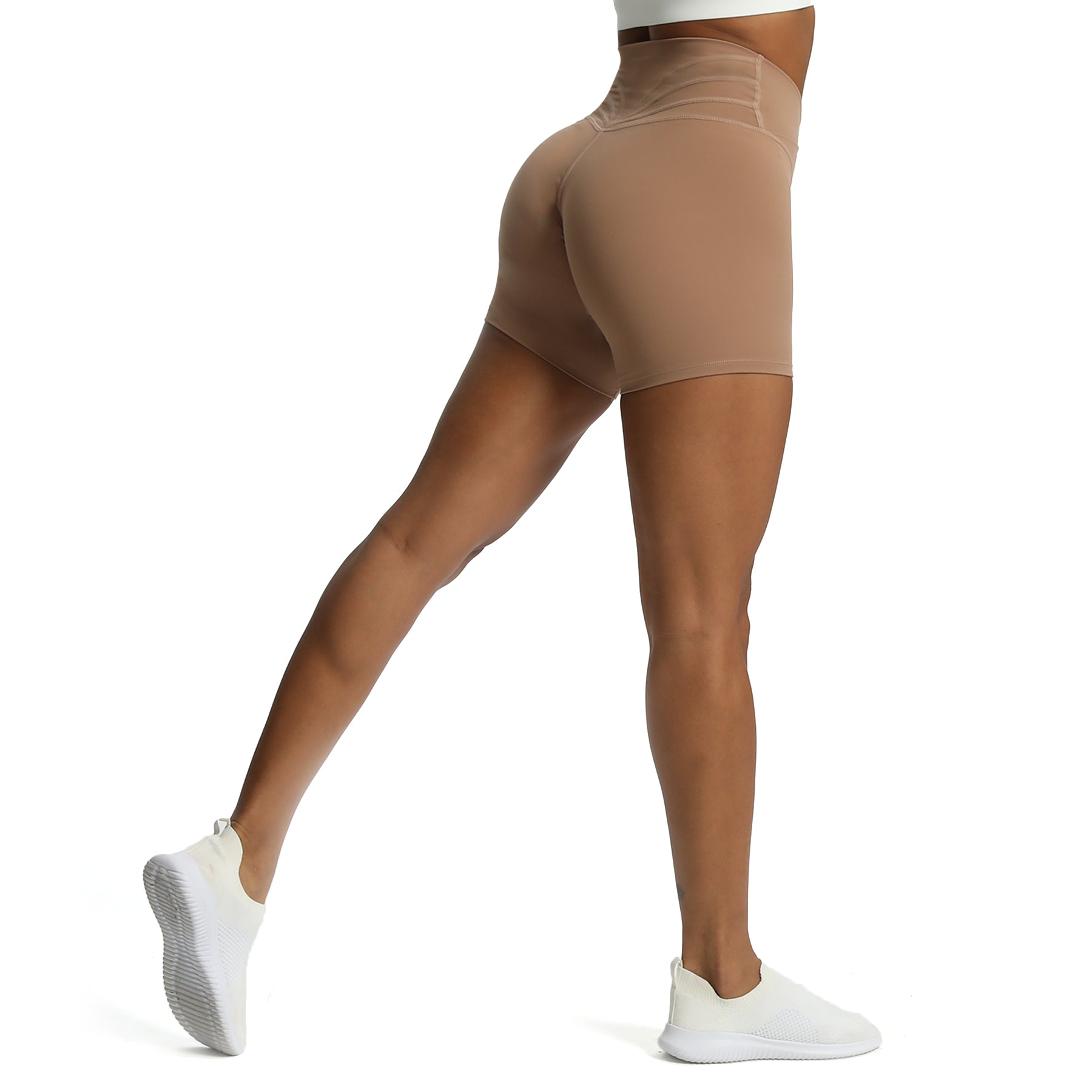 Aoxjox Trinity Cross-Waist Shorts