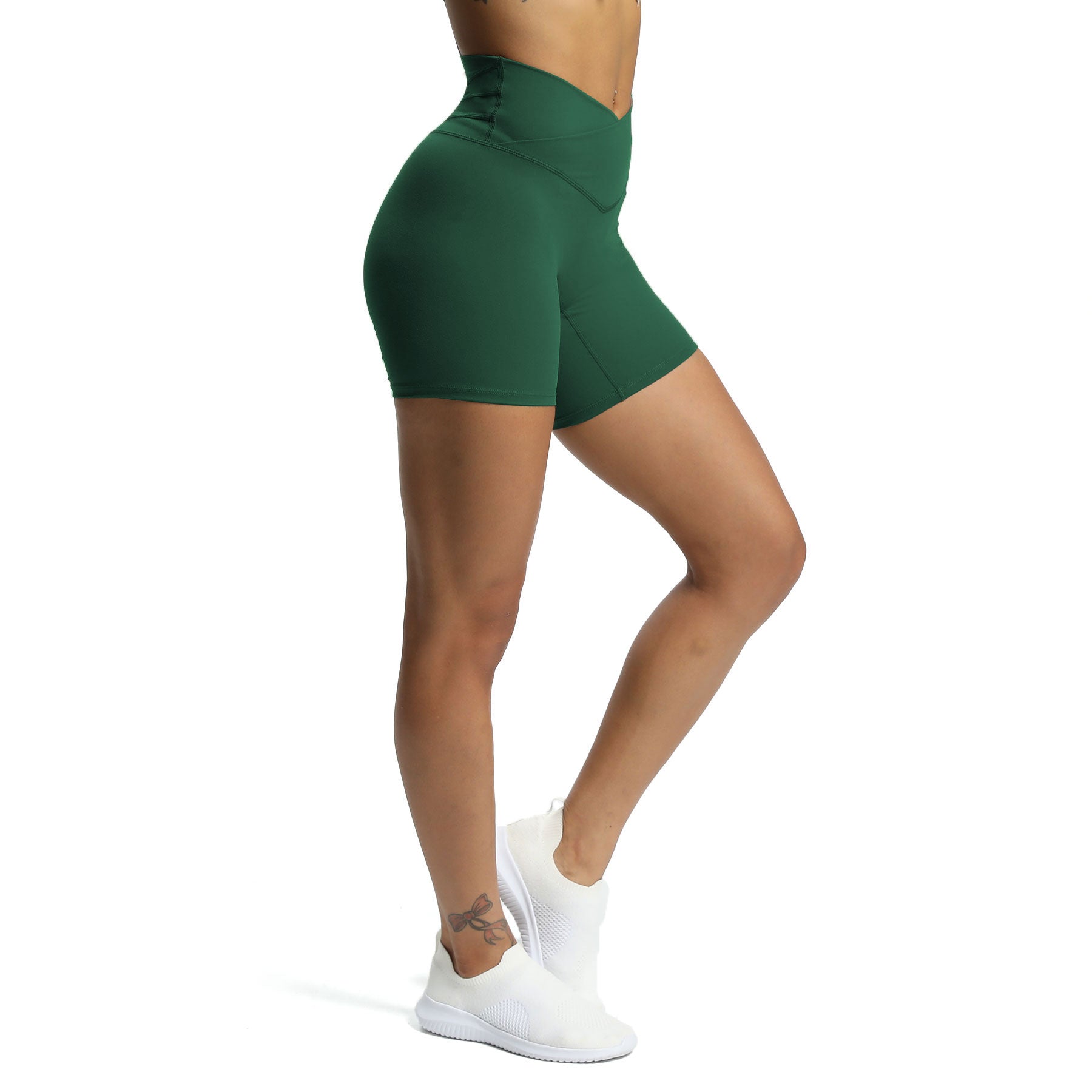 Aoxjox Trinity Cross-Waist Shorts
