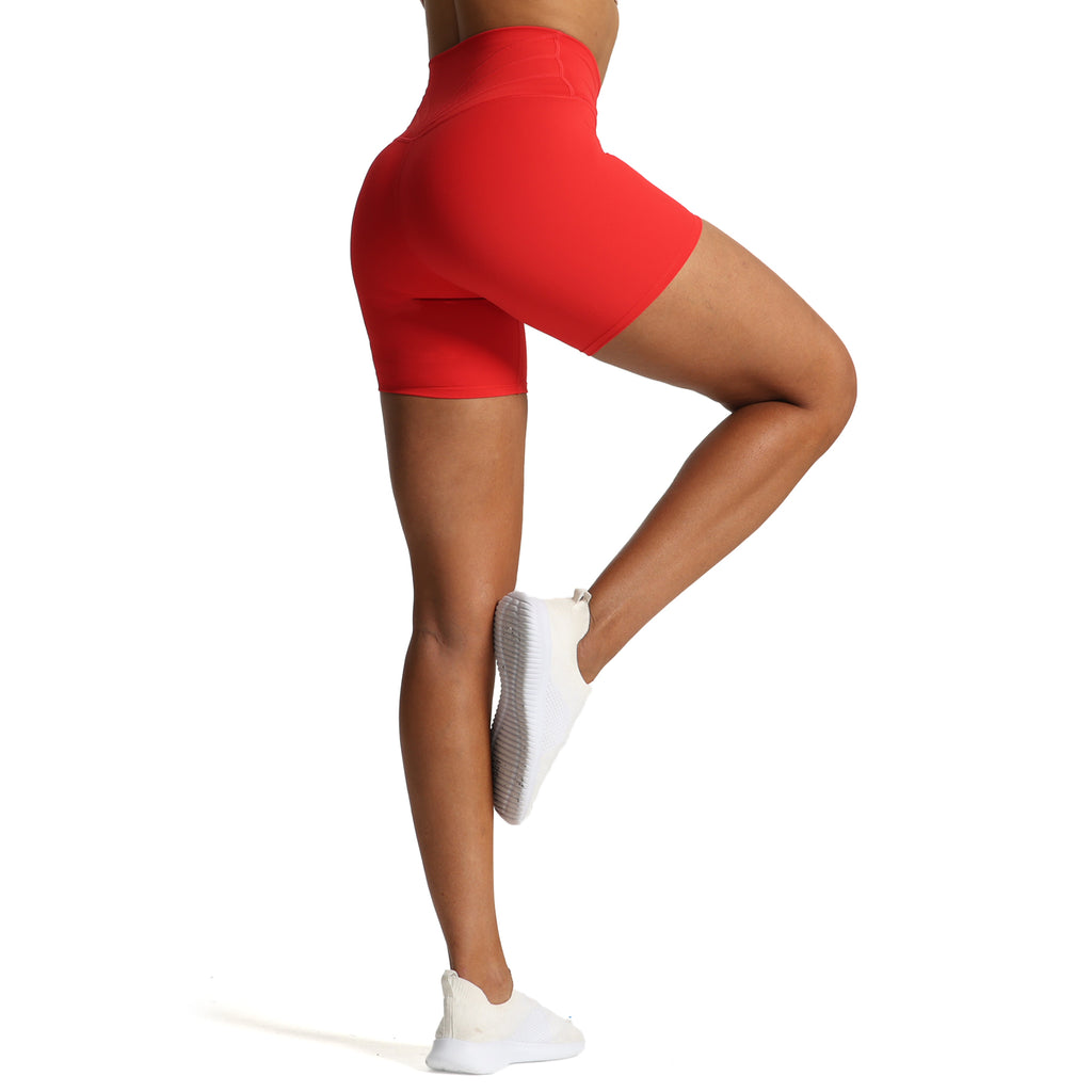 Aoxjox Trinity Cross-Waist Shorts
