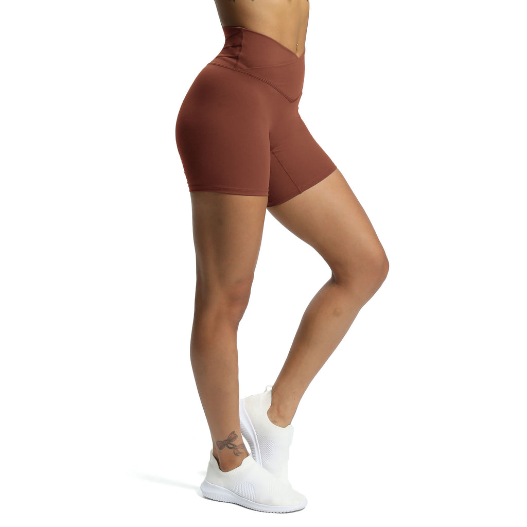 Aoxjox Trinity Cross-Waist Shorts