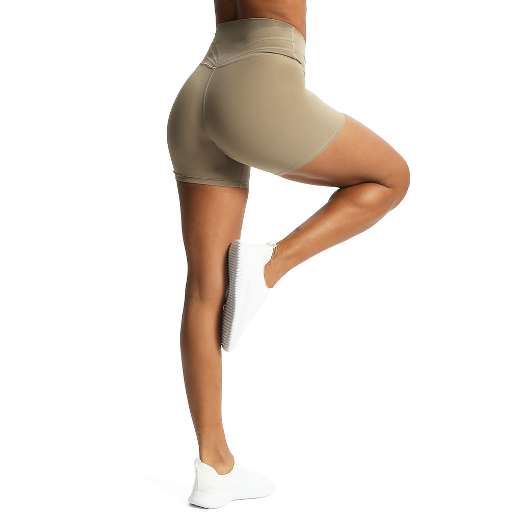 Aoxjox Trinity Cross-Waist Shorts
