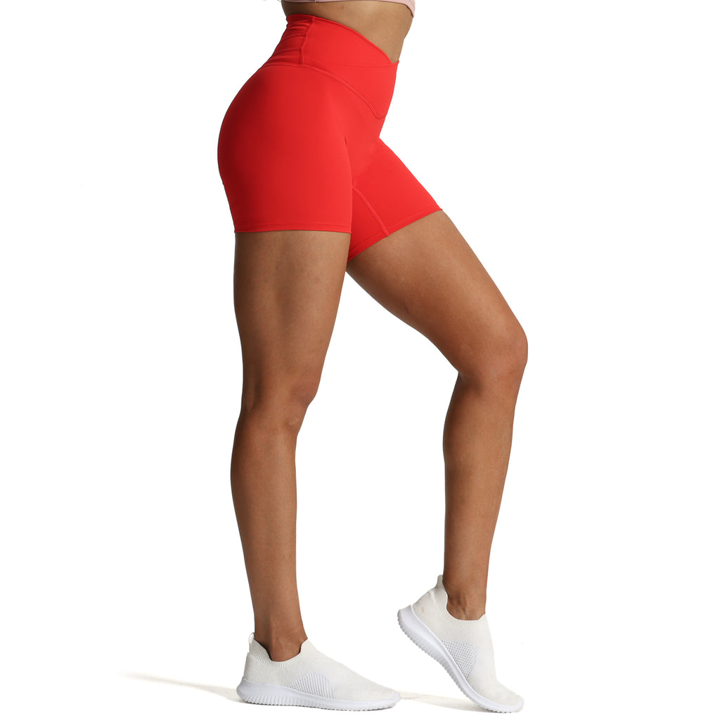 Aoxjox Trinity Cross-Waist Shorts