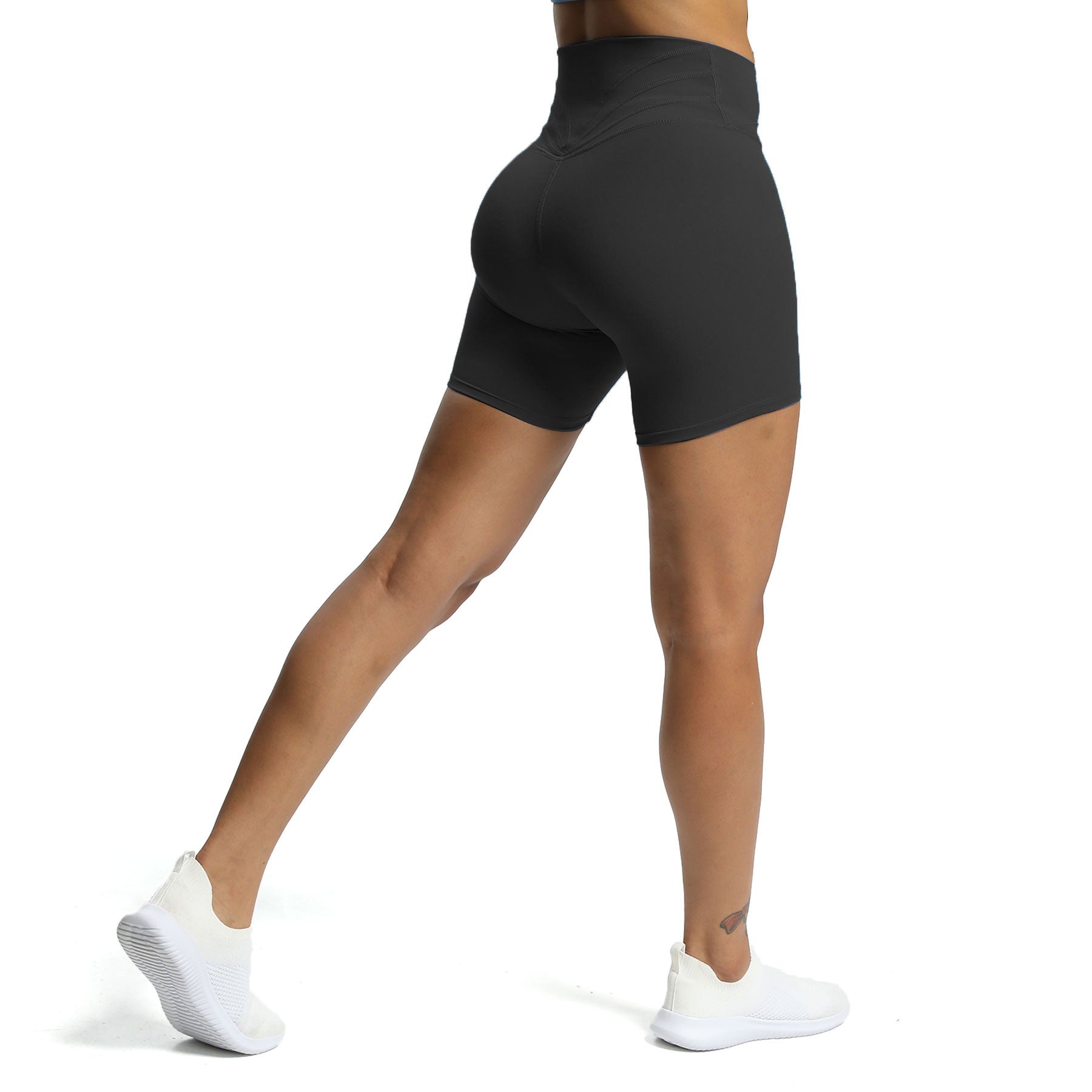Women V Cross Waist Workout Shorts – Phoenix Runner Ltd