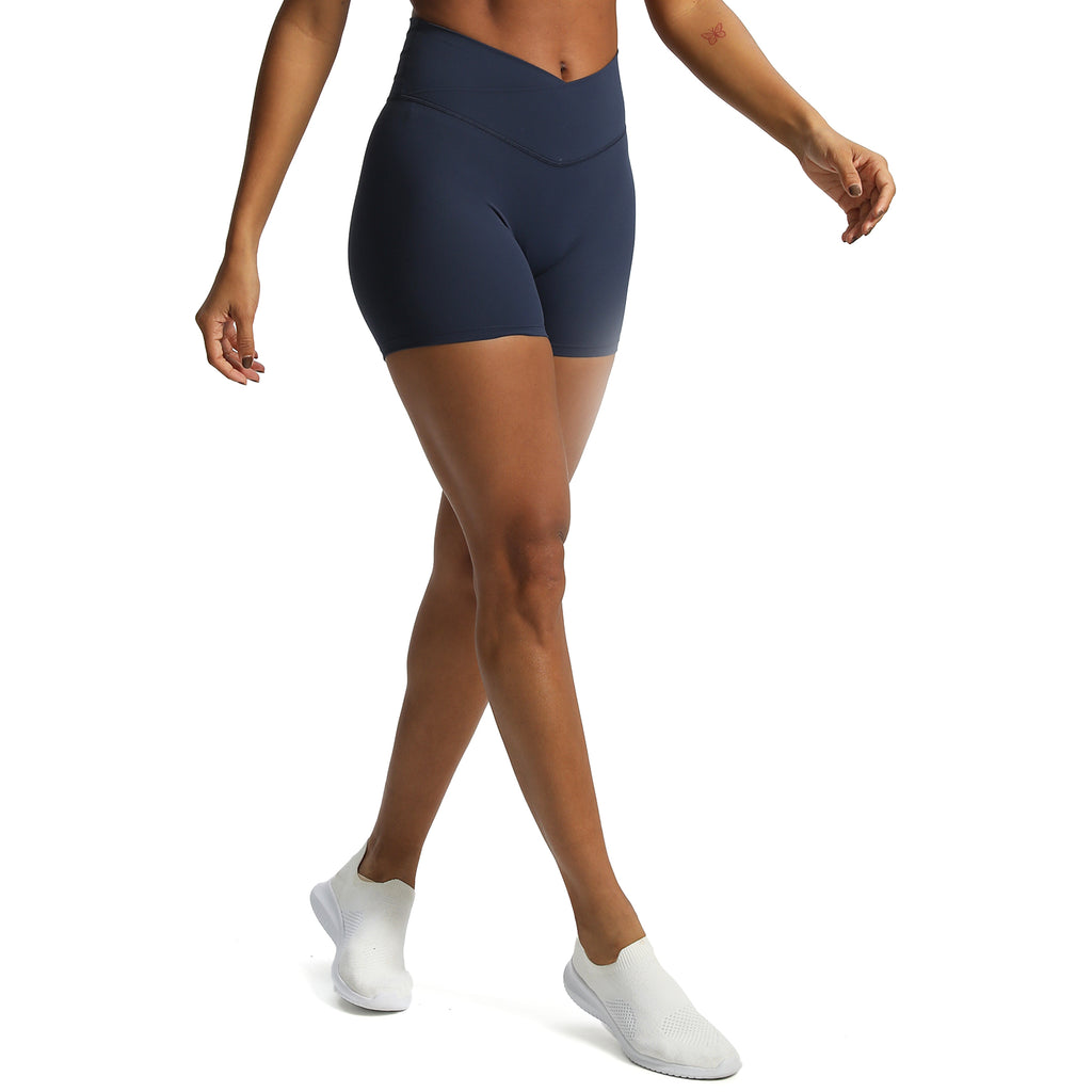 Aoxjox Trinity Cross-Waist Shorts