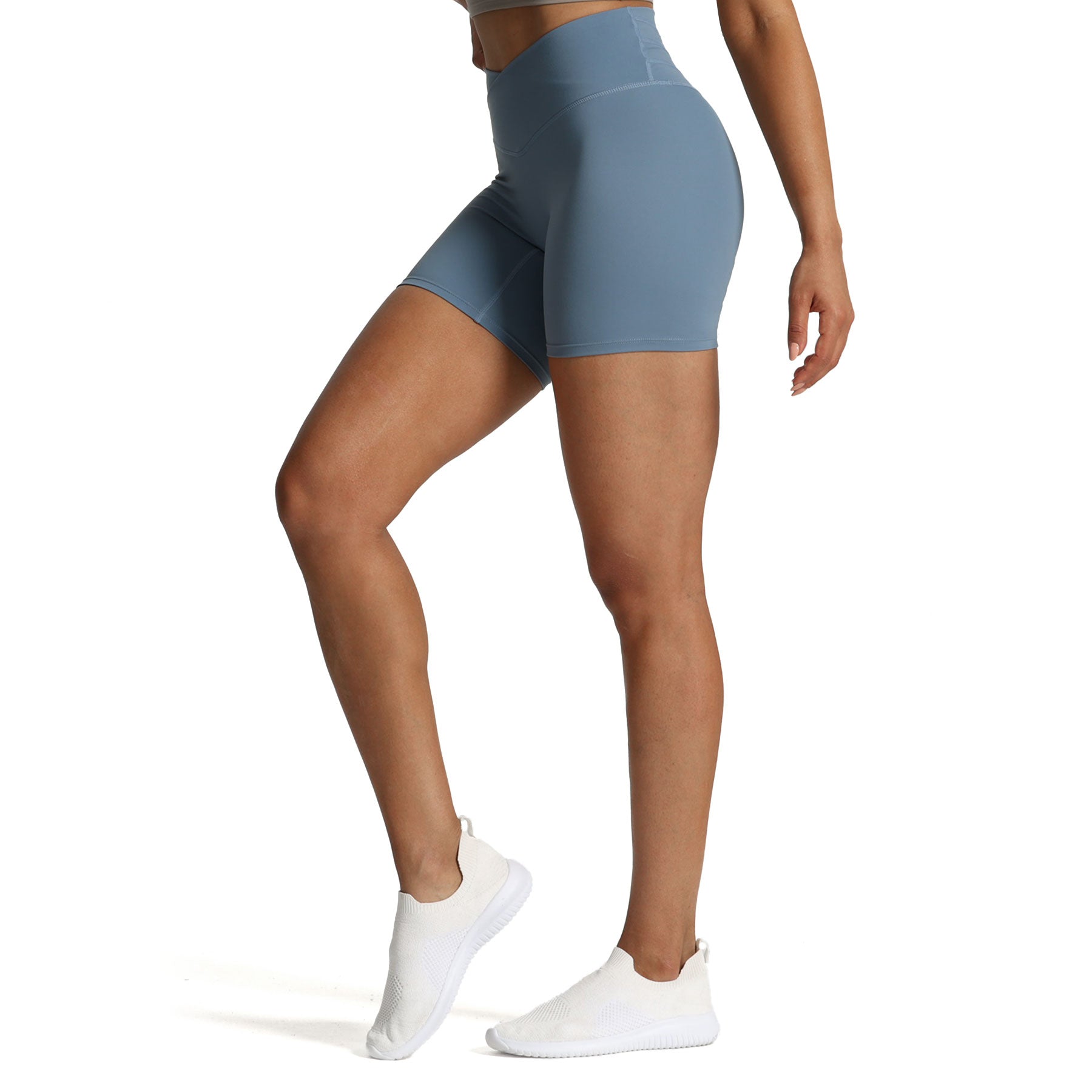 Aoxjox Trinity Cross-Waist Shorts