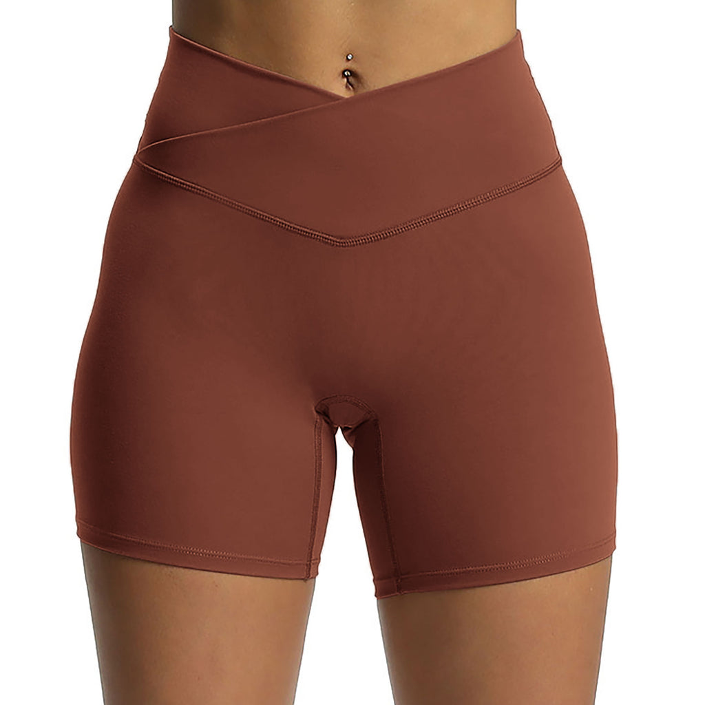 Aoxjox Trinity Cross-Waist Shorts