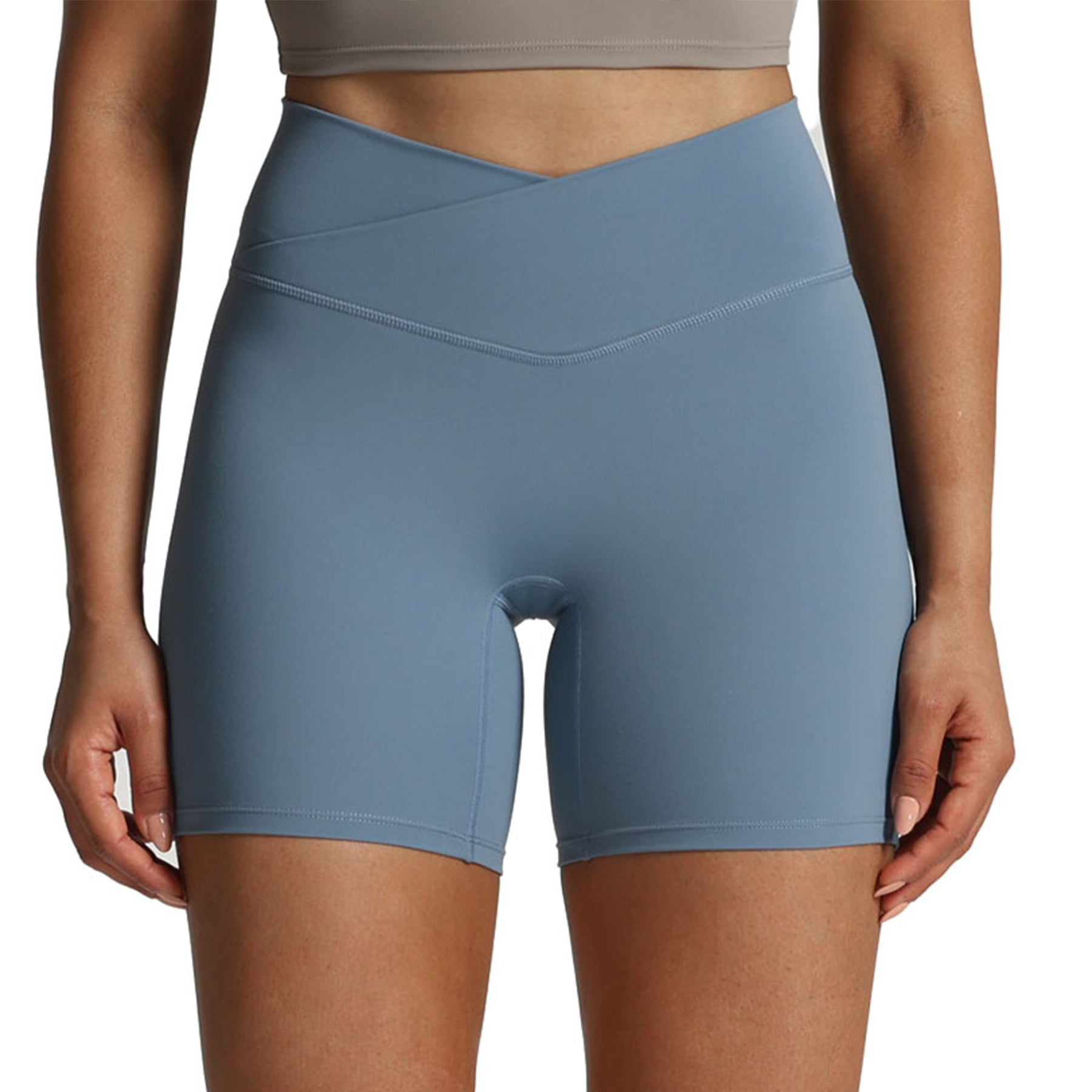 Aoxjox Trinity Cross-Waist Shorts