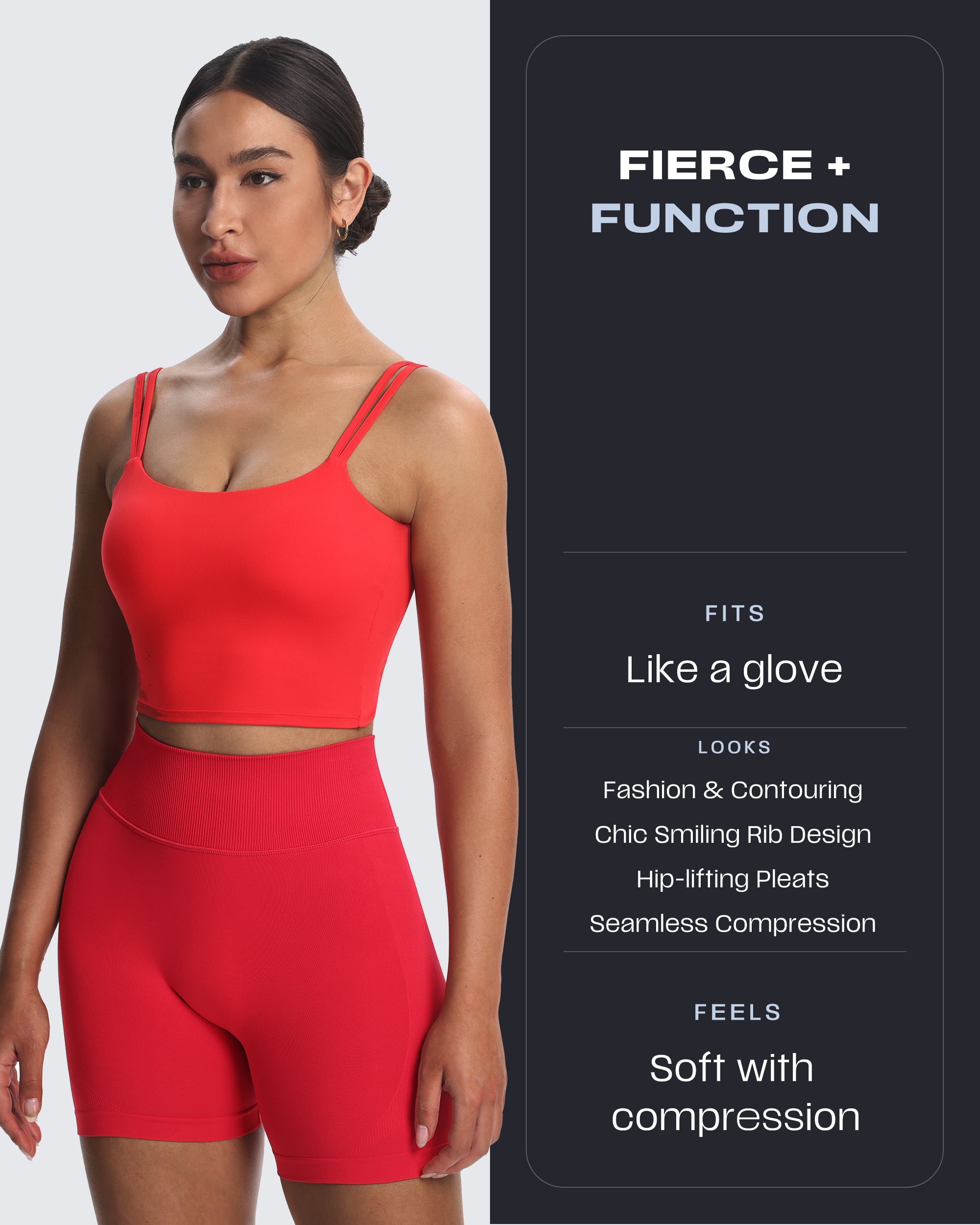 Aoxjox “ Kinetic” Seamles Shorts