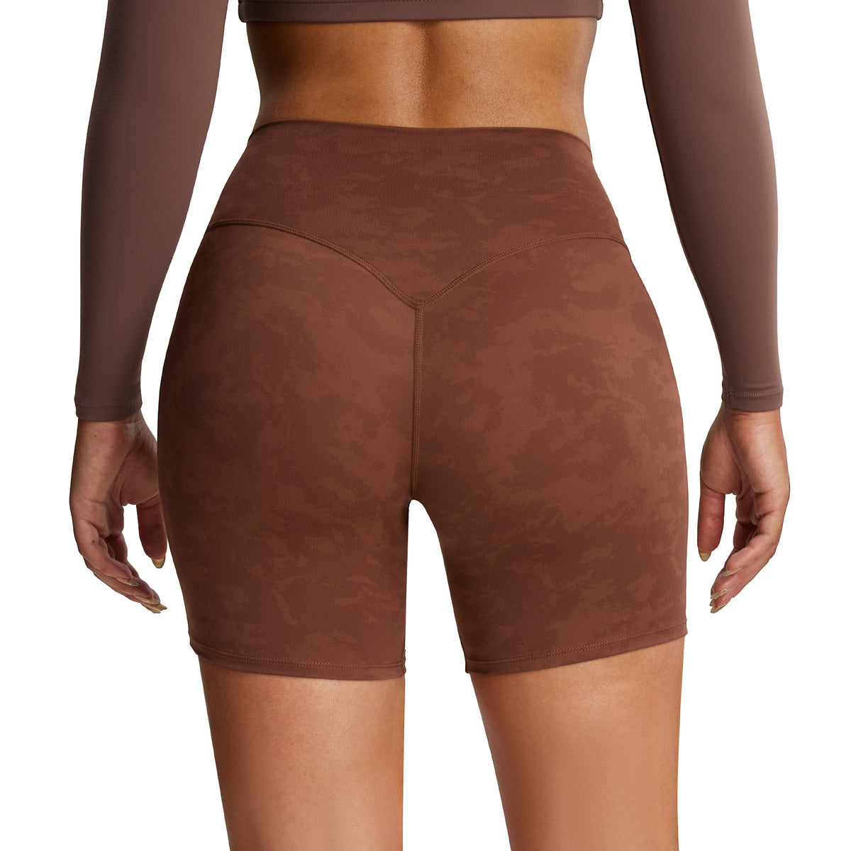 Aoxjox "Metamorph" Deep V Shorts 6"