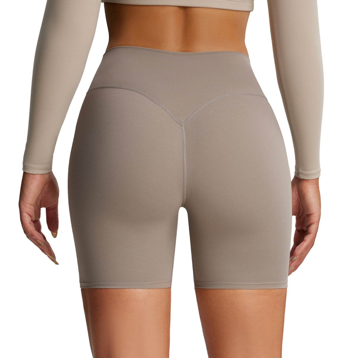 Aoxjox "Metamorph" Deep V Shorts 6"