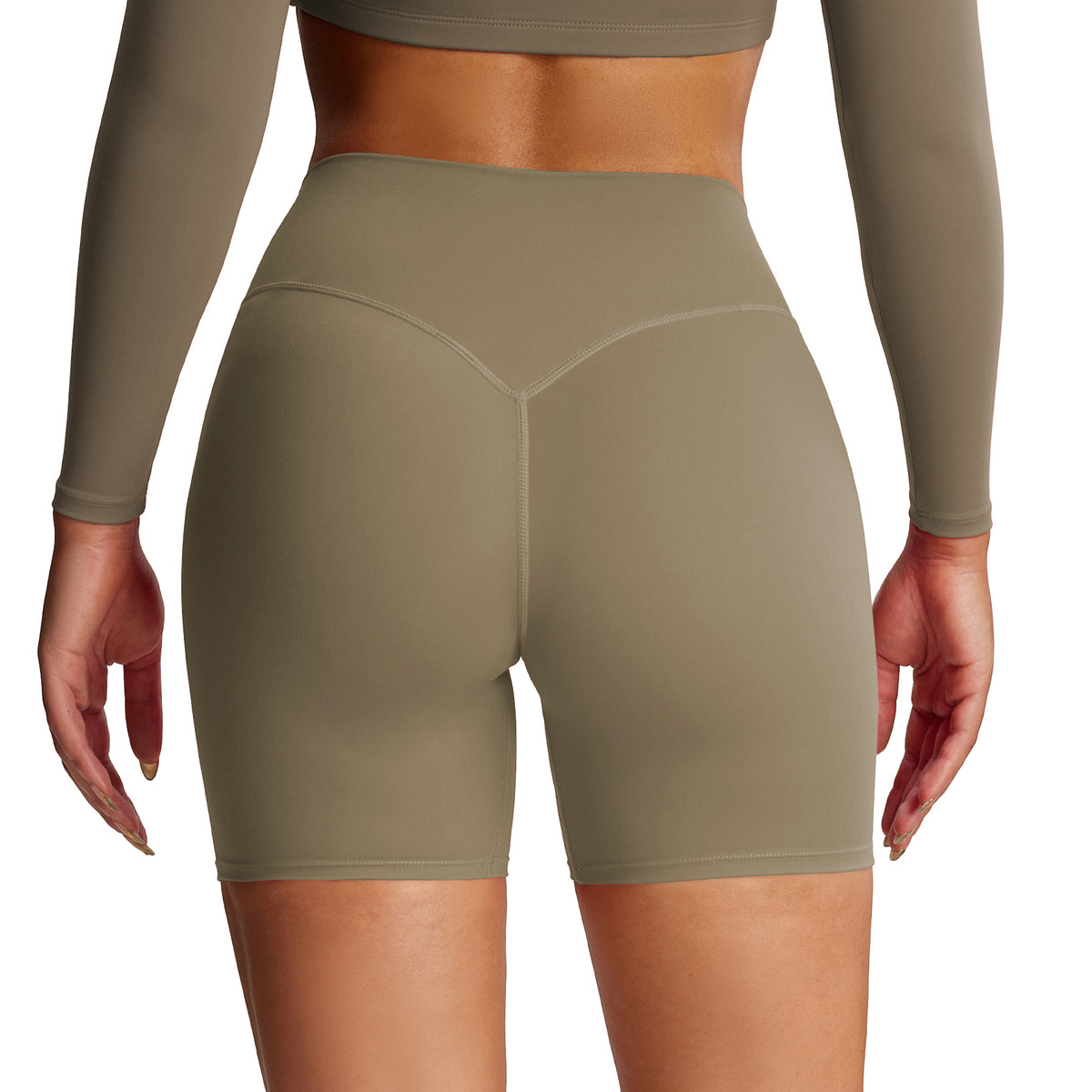 Aoxjox "Metamorph" Deep V Shorts 6"