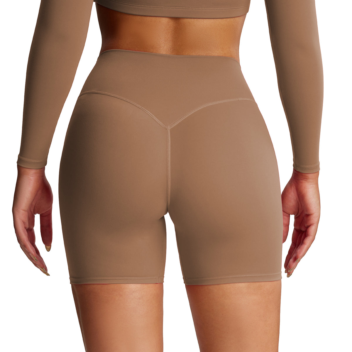 Aoxjox "Metamorph" Deep V Shorts 6"