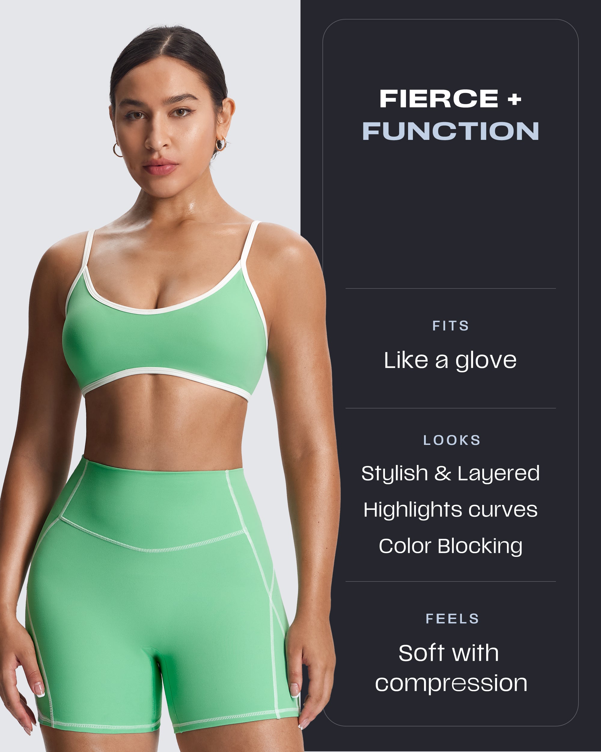 Aoxjox "Lexi Lined" Shorts