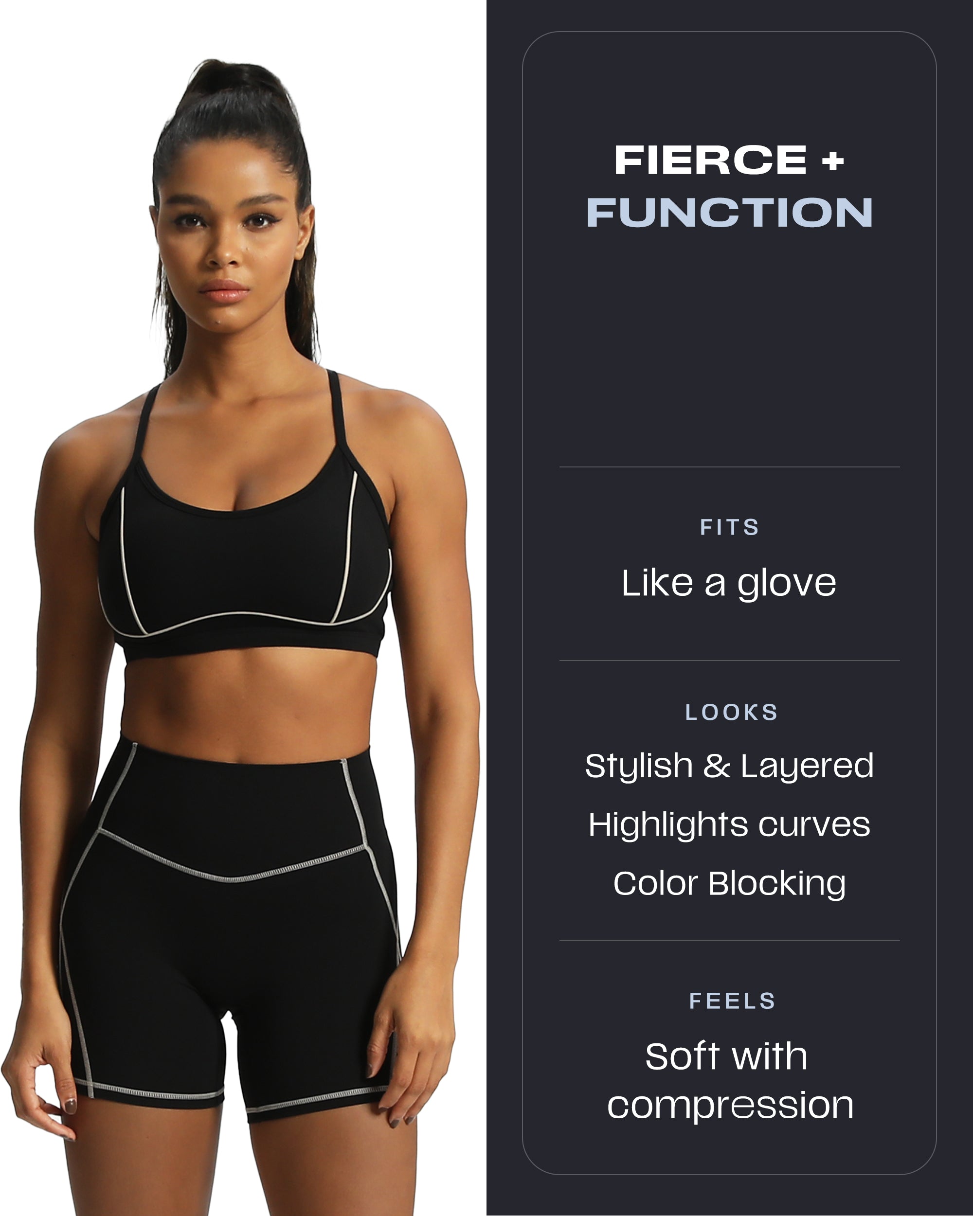 Aoxjox "Lexi Lined" Shorts