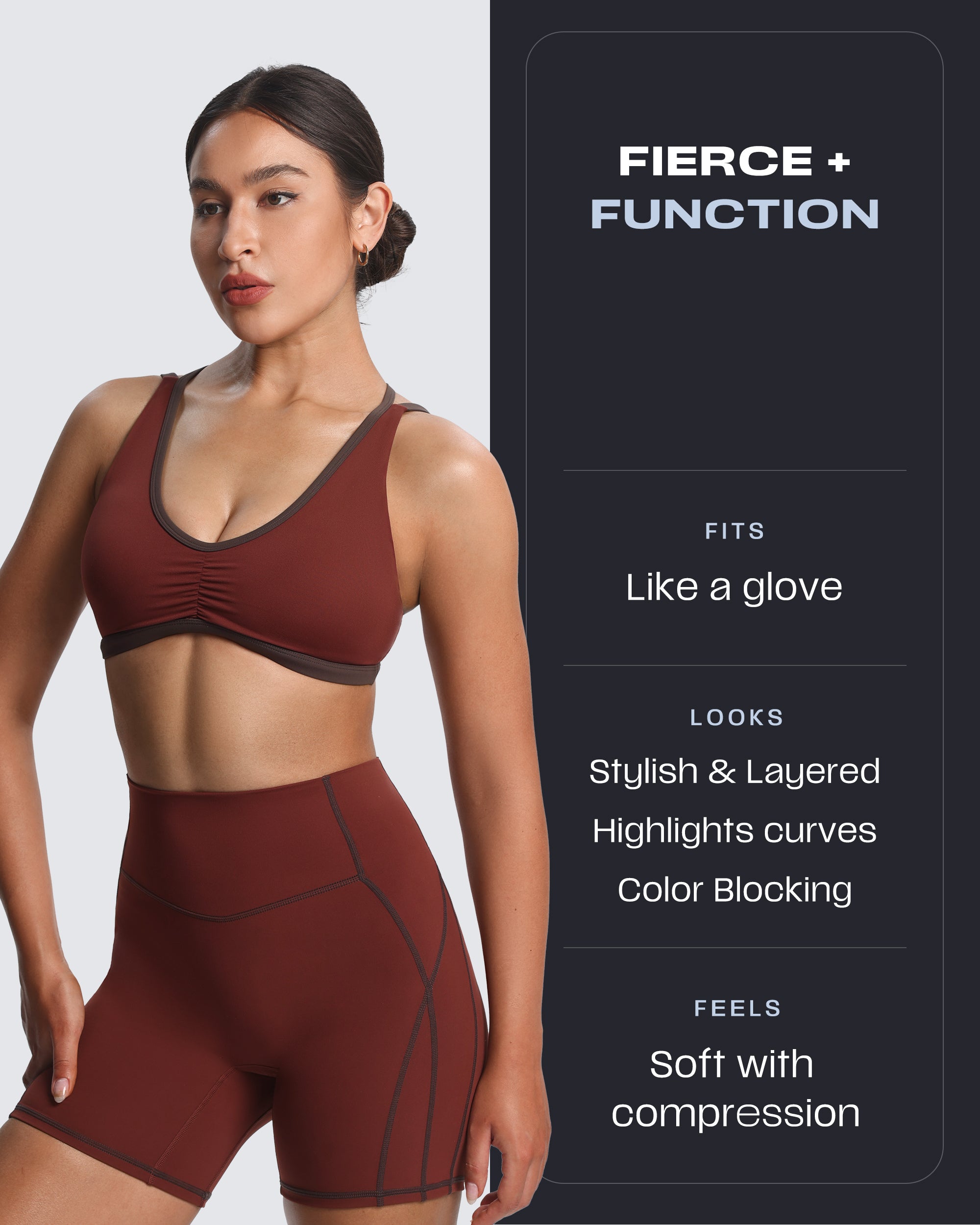 Aoxjox "Lexi Lined" Shorts