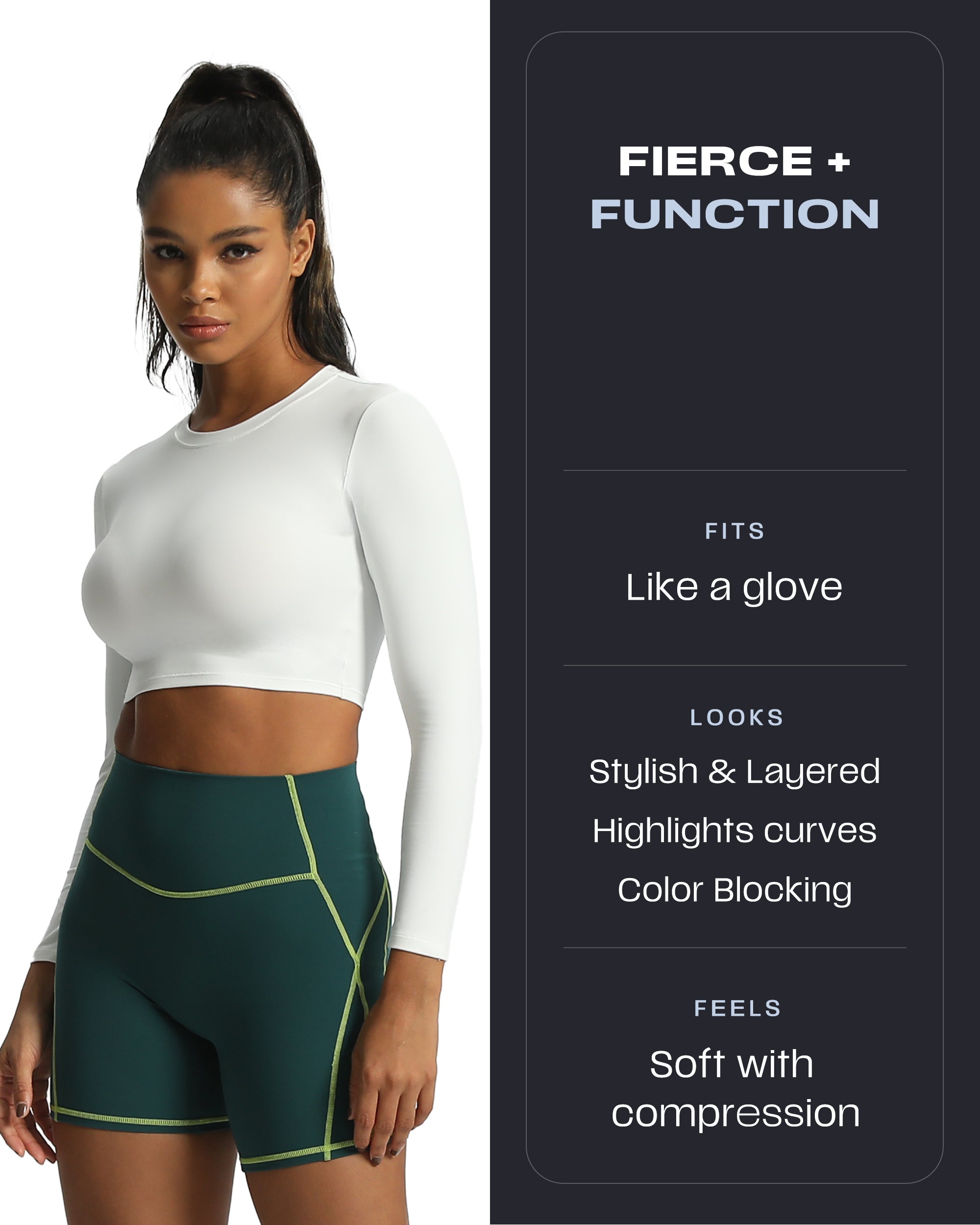 Aoxjox "Lexi Lined" Shorts