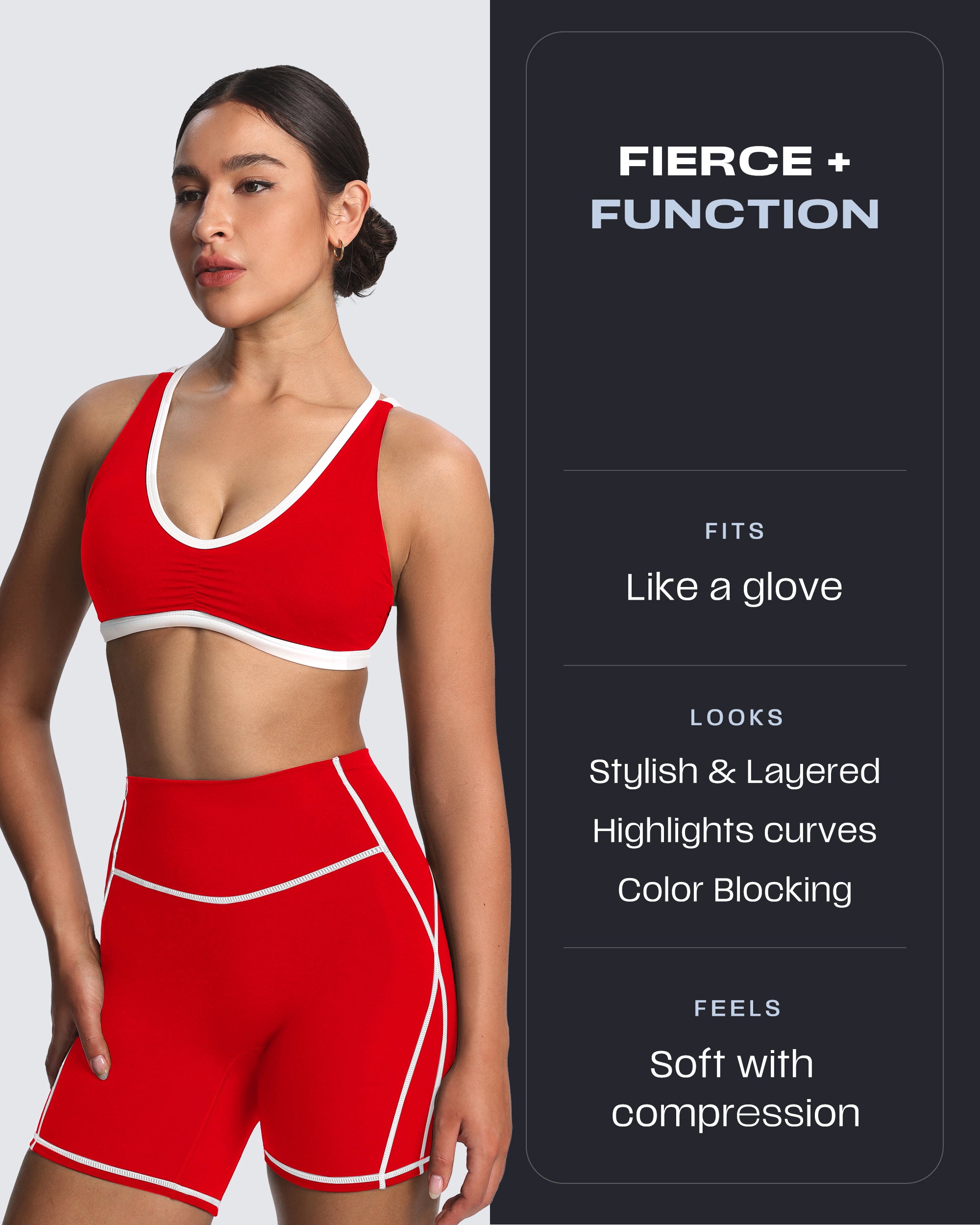 Aoxjox "Lexi Lined" Shorts