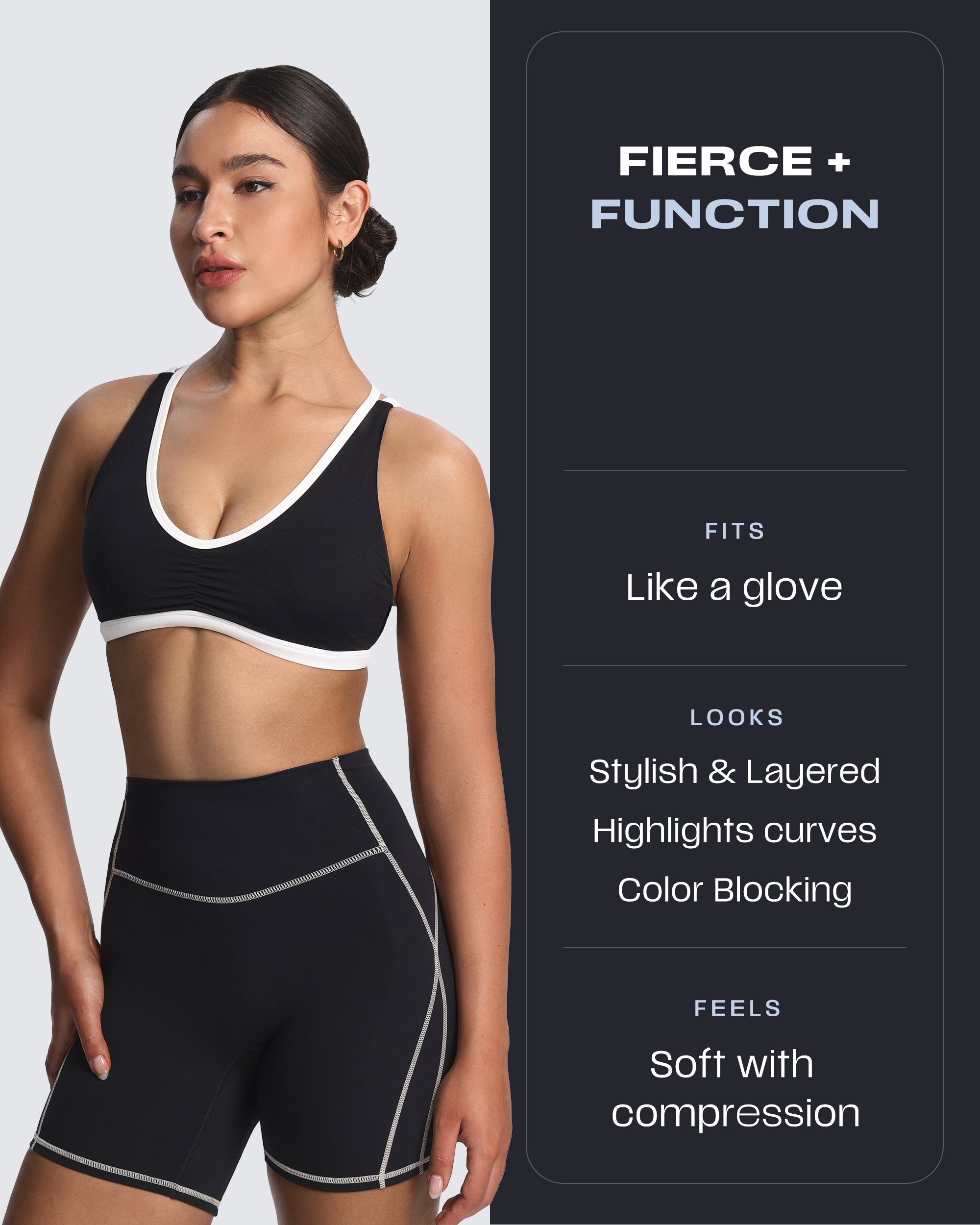 Aoxjox "Lexi Lined" Shorts