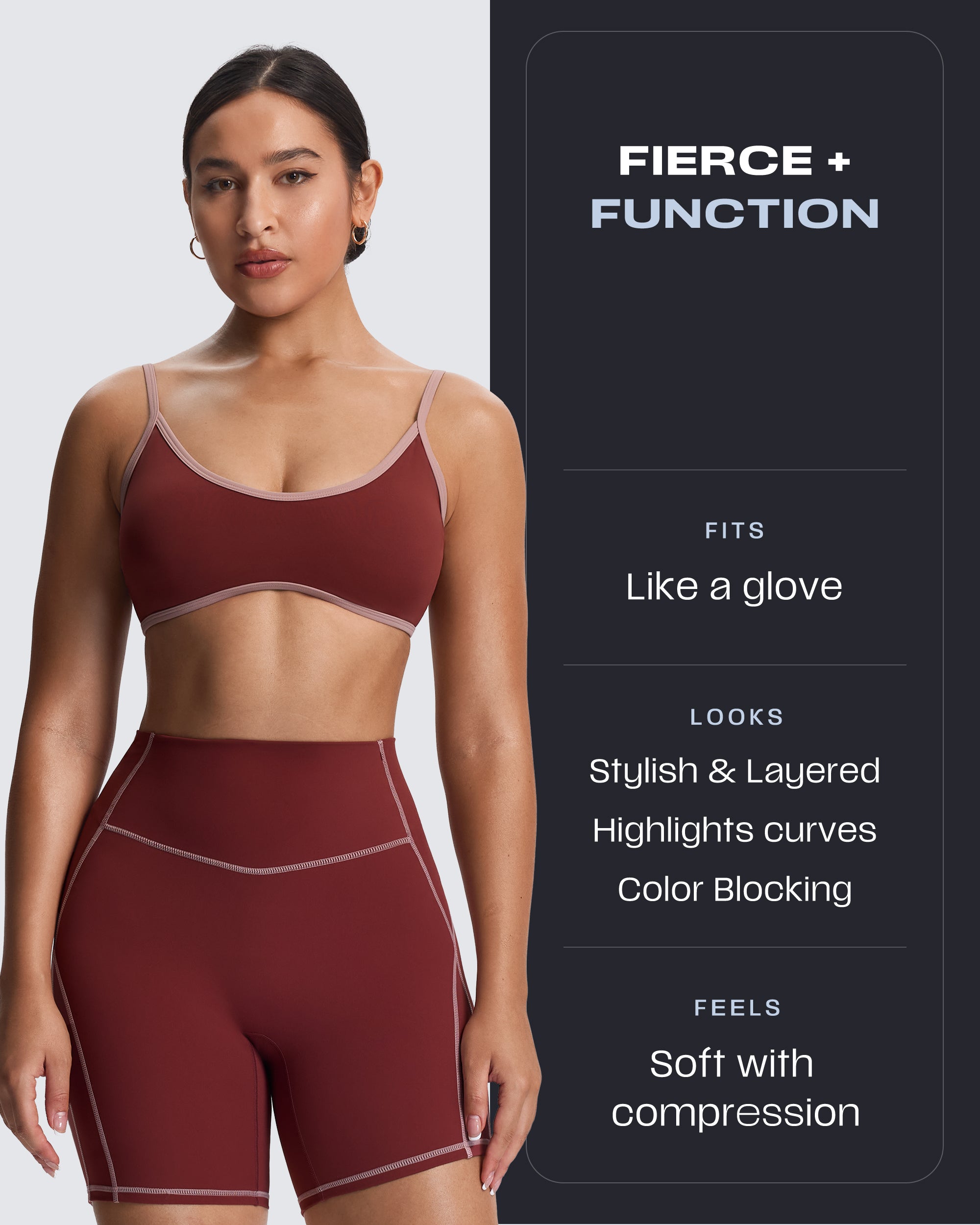 Aoxjox "Lexi Lined" Shorts