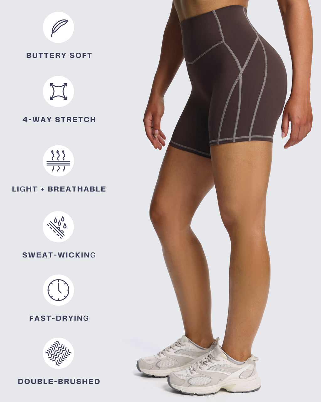 Aoxjox "Lexi Lined" Shorts