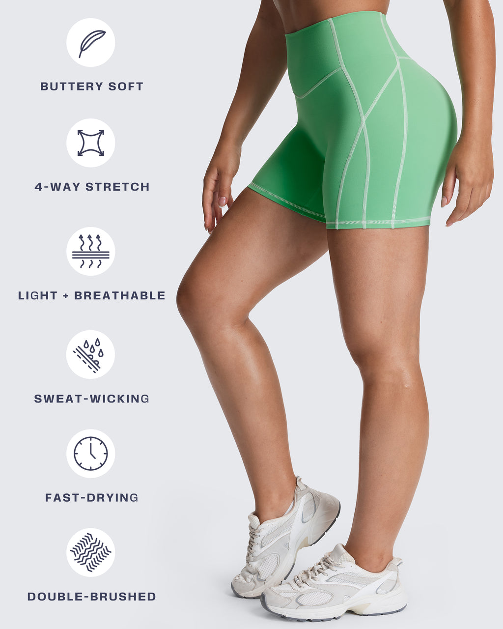 Aoxjox "Lexi Lined" Shorts