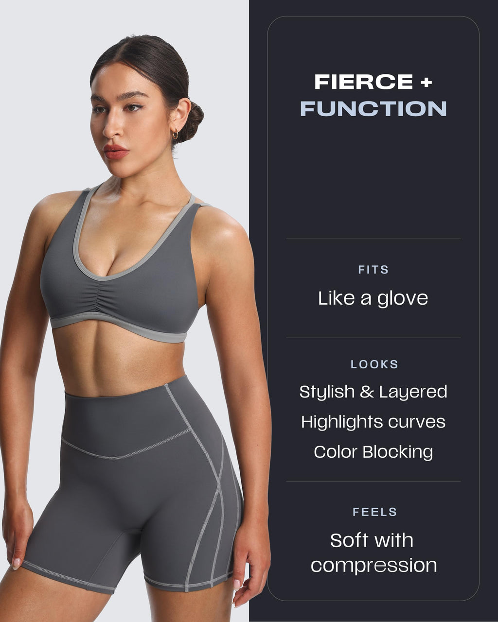 Aoxjox "Lexi Lined" Shorts