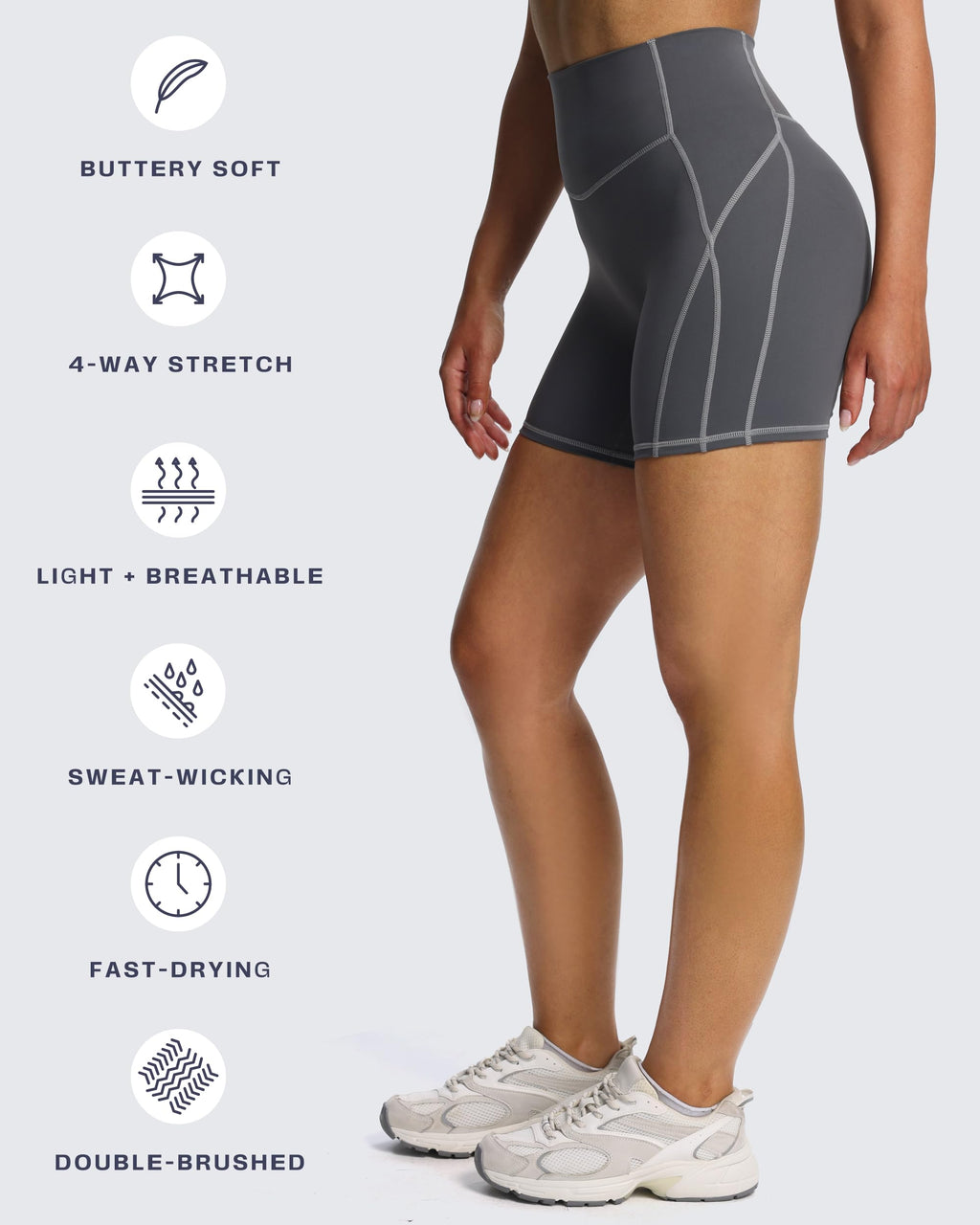 Aoxjox "Lexi Lined" Shorts