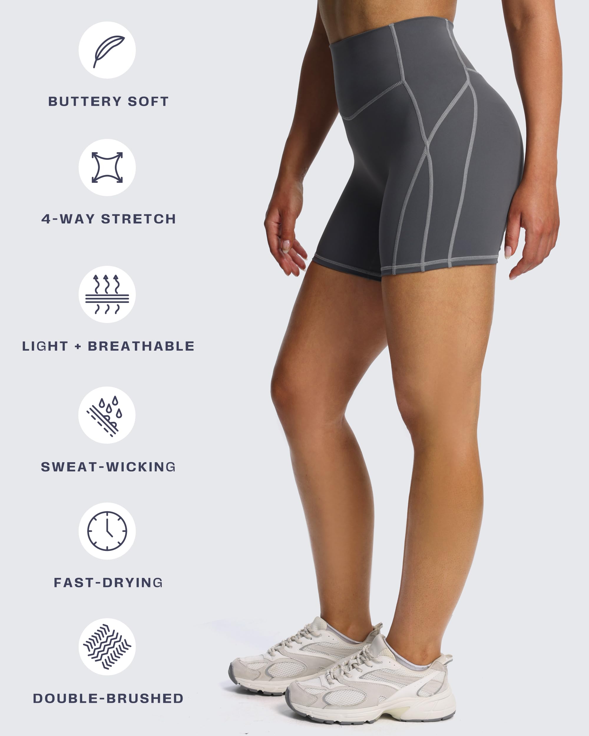 Aoxjox "Lexi Lined" Shorts