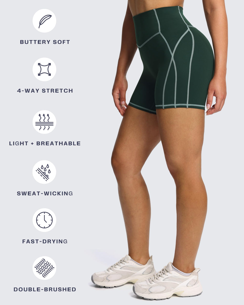 Aoxjox "Lexi Lined" Shorts