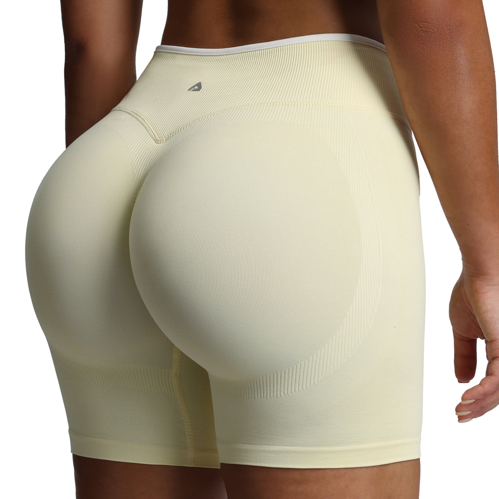 Aoxjox “Lexi” Lined Seamless Biker Shorts 5.5"