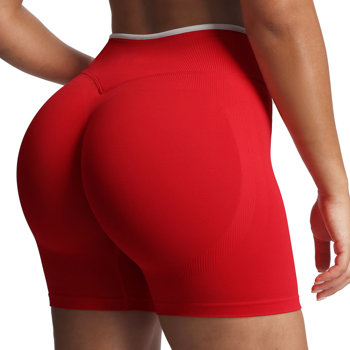 Aoxjox “Lexi” Lined Seamless Biker Shorts 5.5"