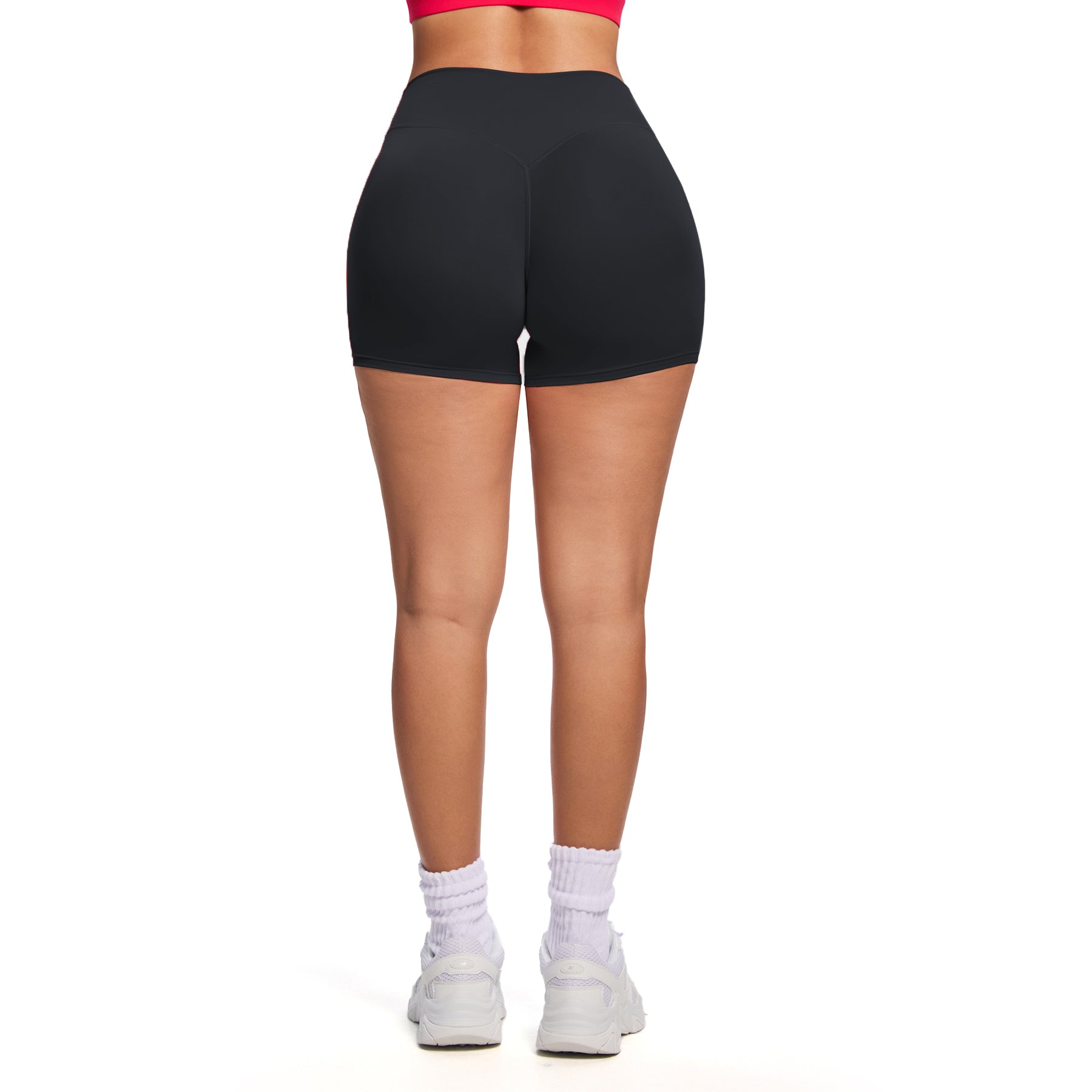 Aoxjox "Hidden Scrunch" Shorts 4.5"