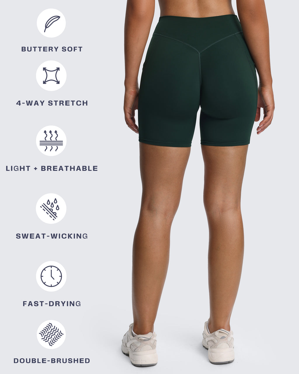 Aoxjox "Polly" Biker Shorts