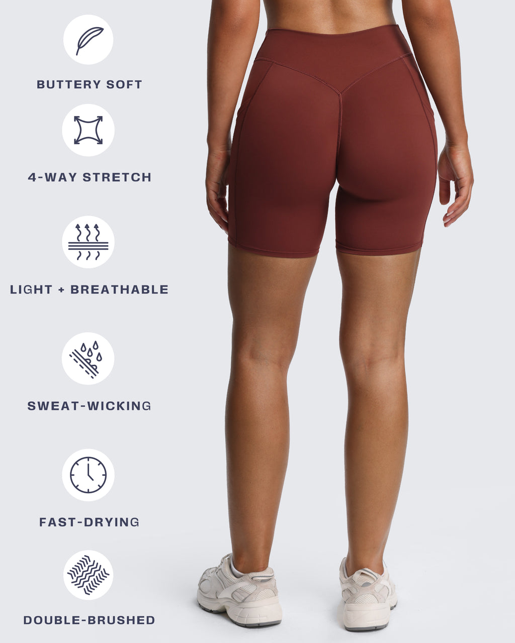 Aoxjox "Polly" Biker Shorts