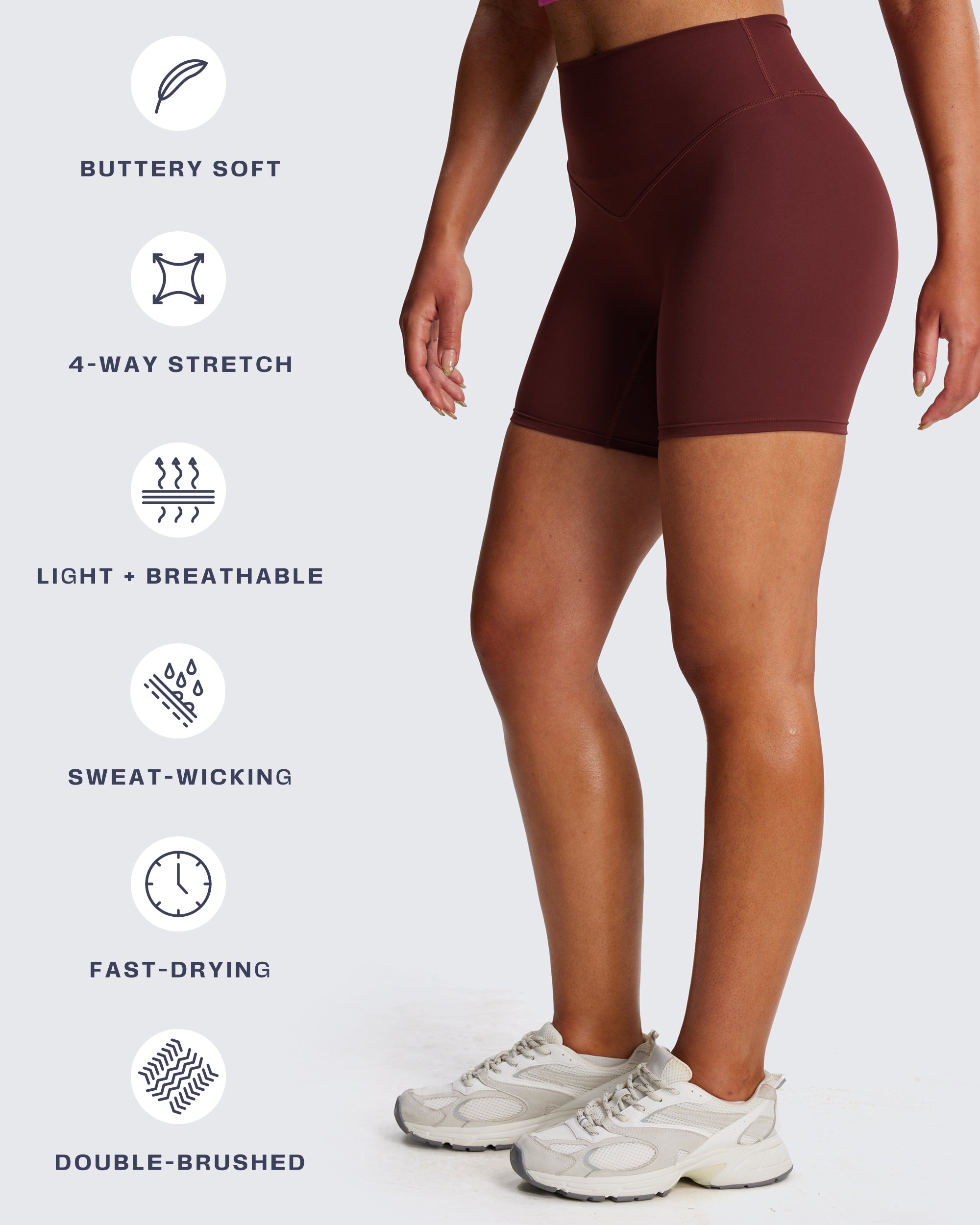 Aoxjox Breeze Biker Shorts