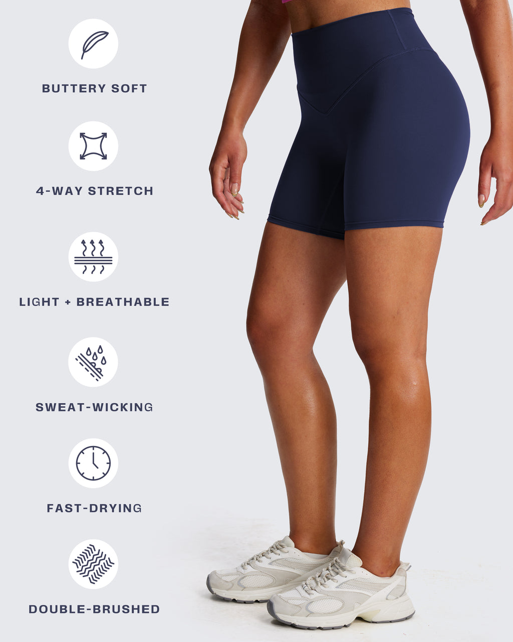 Aoxjox Breeze Biker Shorts
