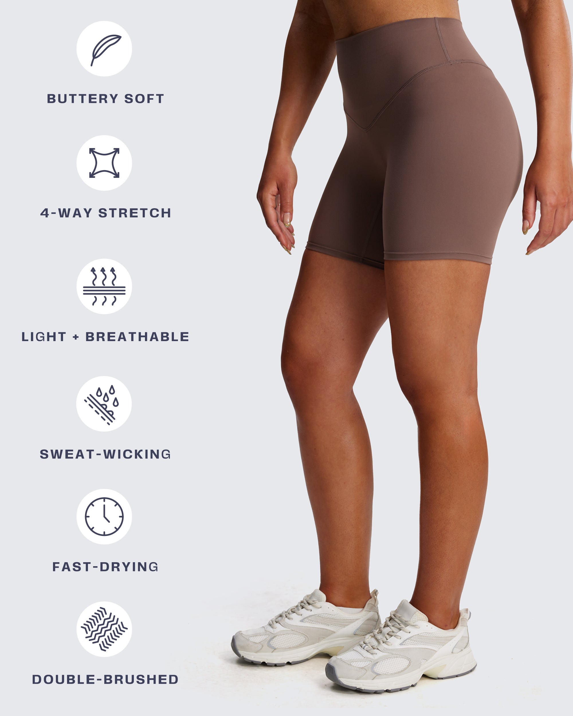Aoxjox Breeze Biker Shorts