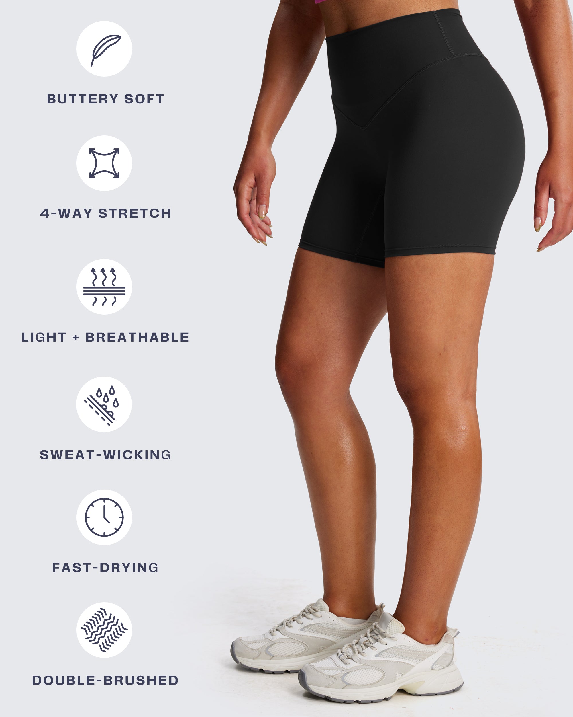 Aoxjox Breeze Biker Shorts