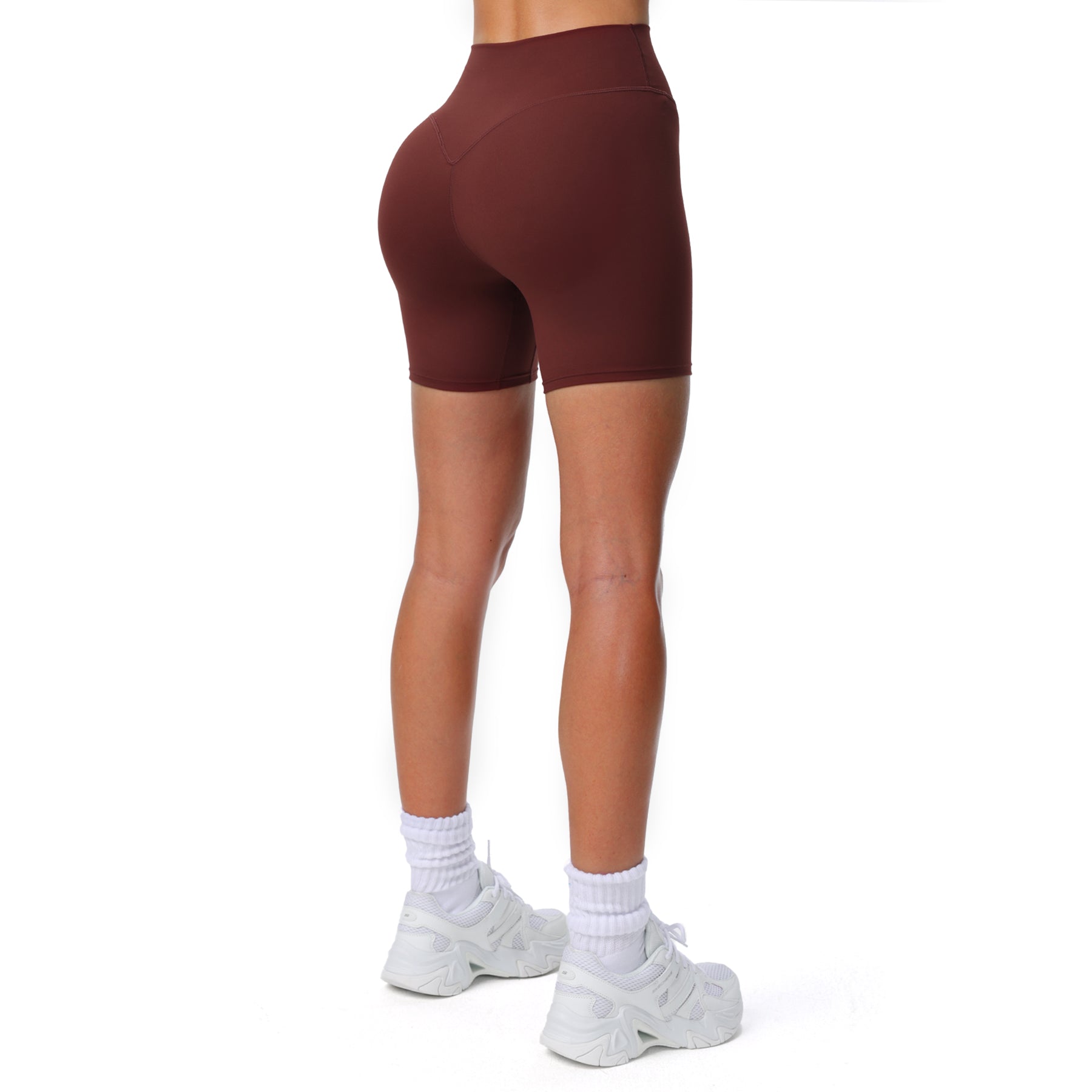 Aoxjox Biker High Waisted Exercise Athletic Shorts