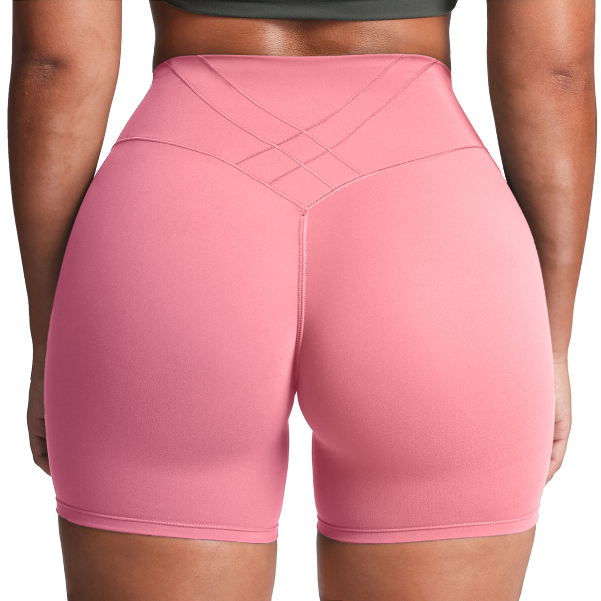 Aoxjox “Velura” Biker Shorts 6"