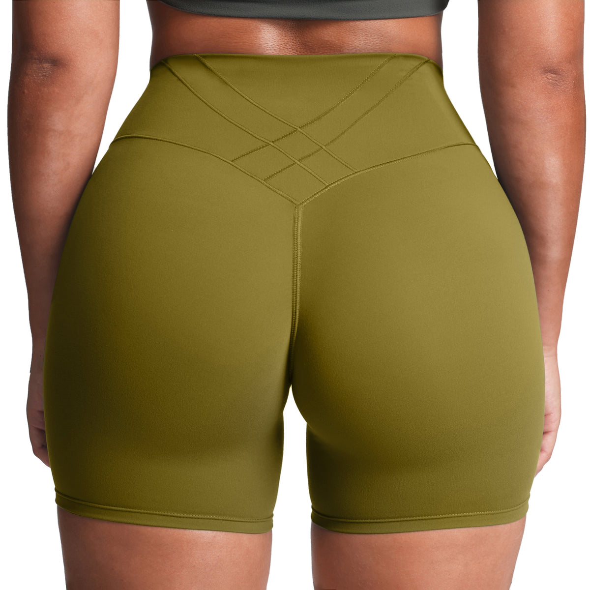 Aoxjox “Velura” Biker Shorts 6"
