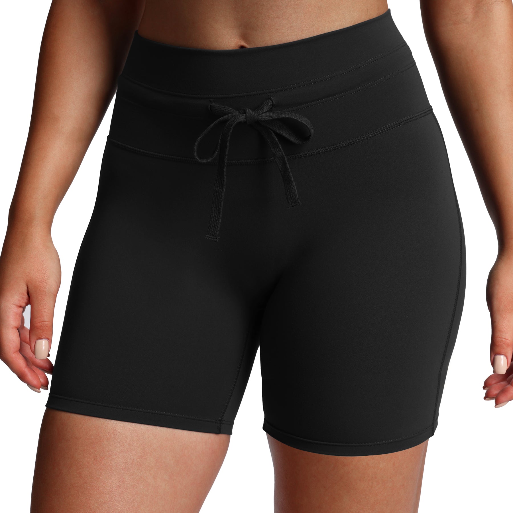 Aoxjox "Mila" Ultra High Rise Biker Shorts 6"
