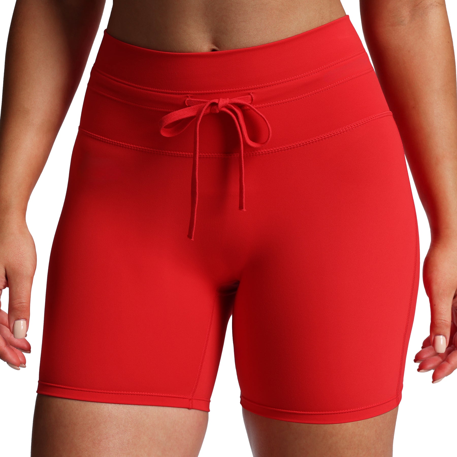 Aoxjox "Mila" Ultra High Rise Biker Shorts 6"