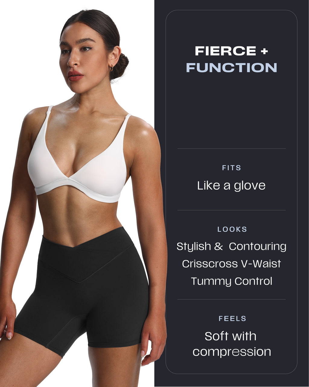 Aoxjox “ Roxxy” Biker Shorts