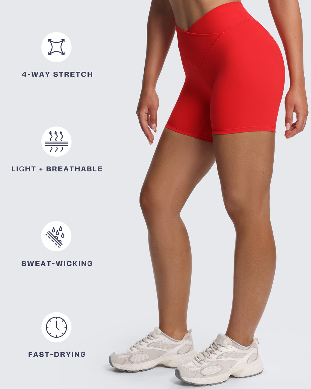 Aoxjox “ Roxxy” Biker Shorts