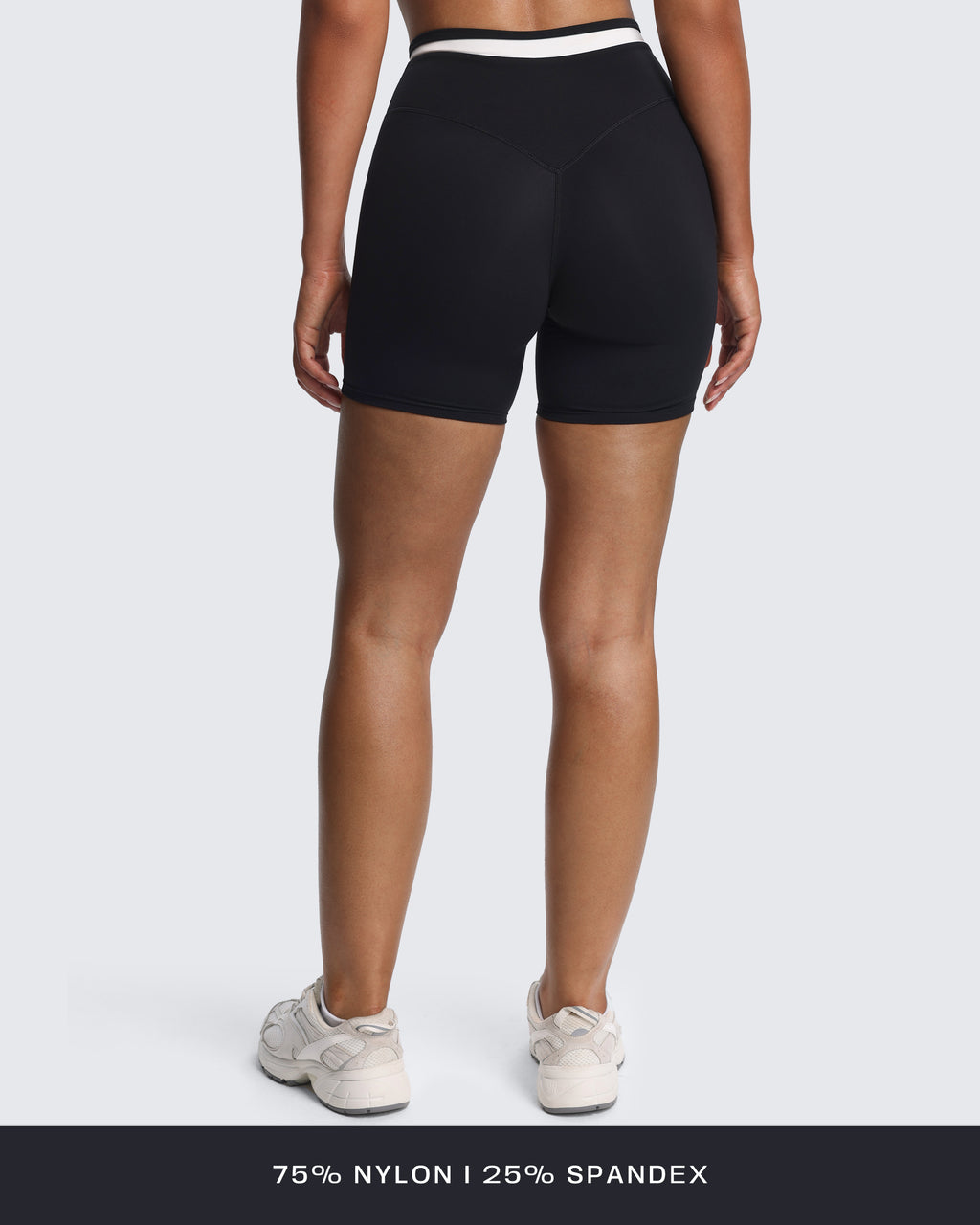 Aoxjox "Velma" Color Block Crosswaist Shorts