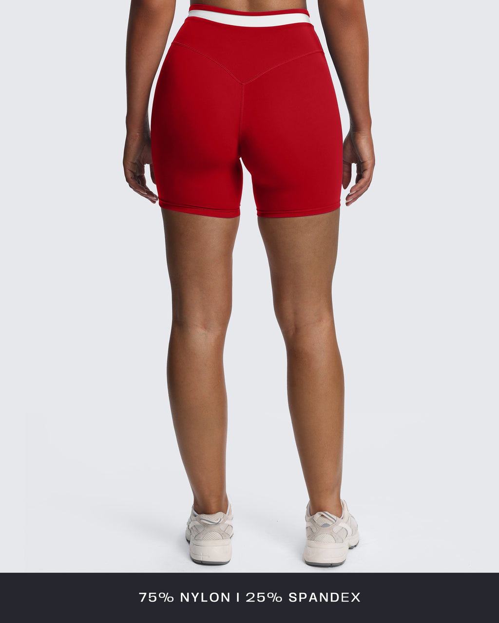 Aoxjox "Velma" Color Block Crosswaist Shorts